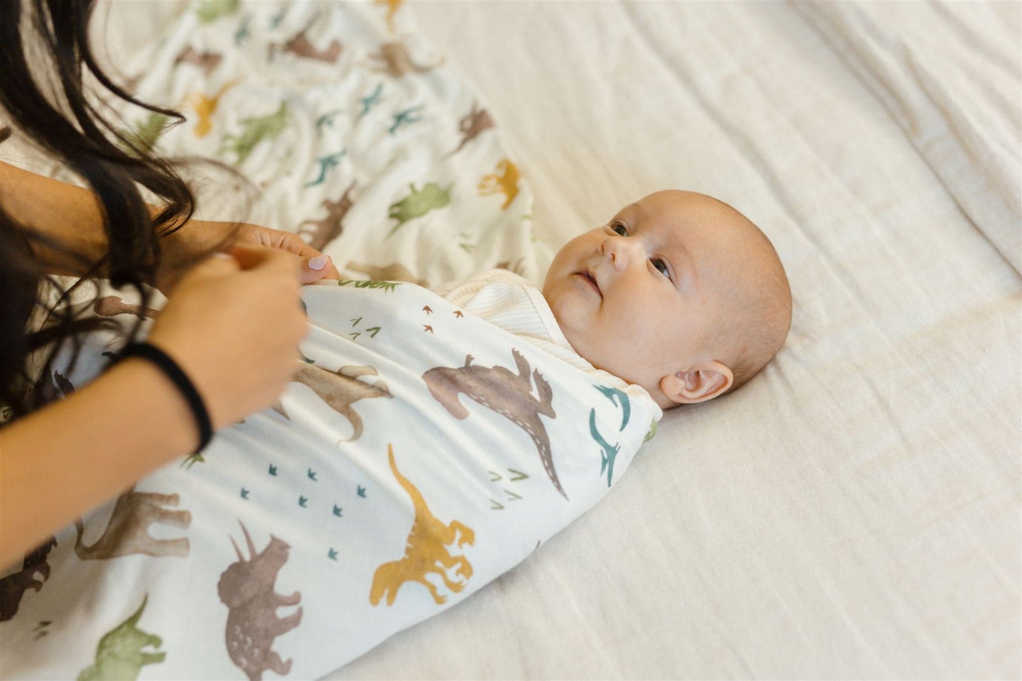 Parent and child in soft morning light